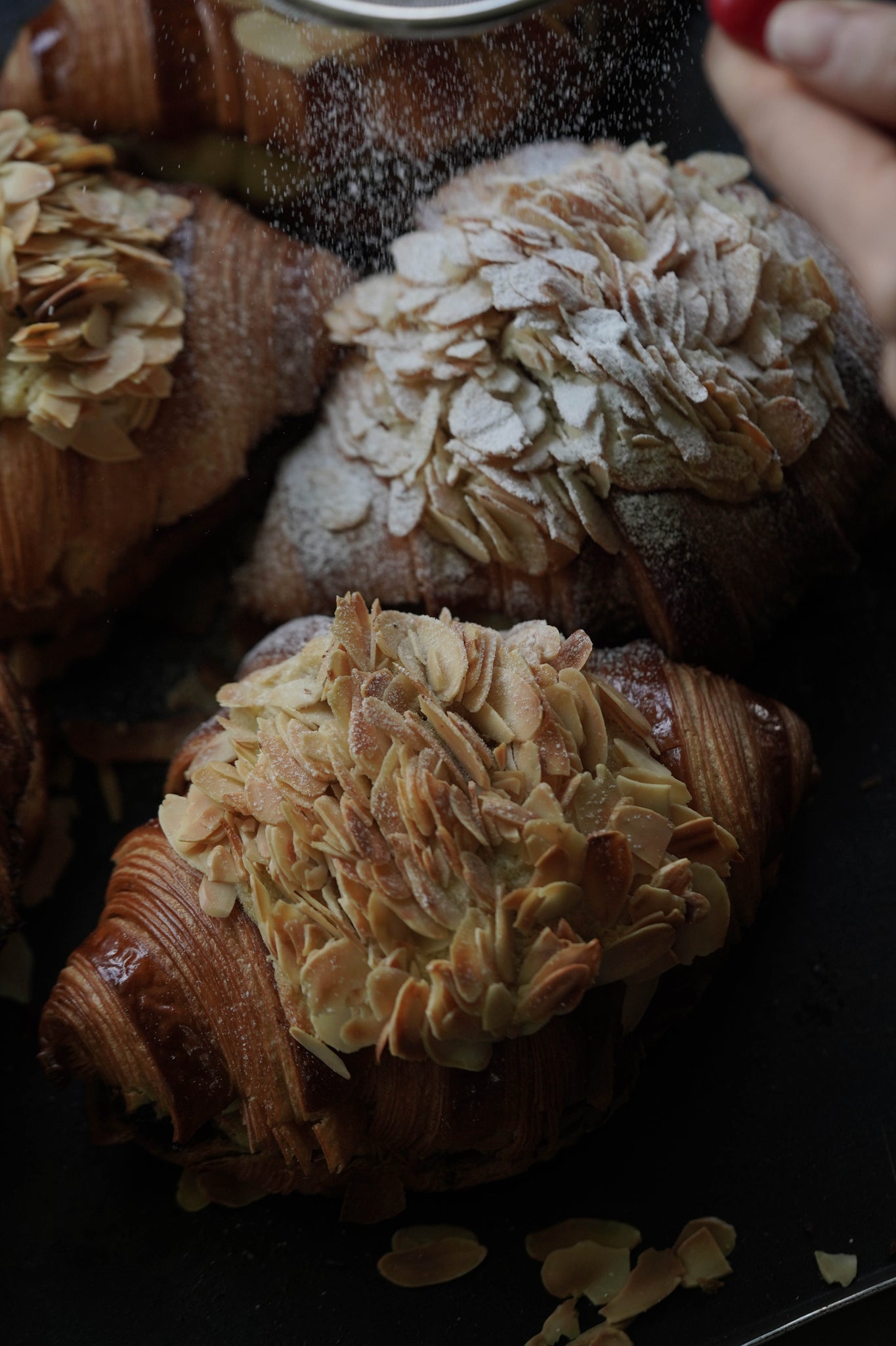 Banana Almond Twice-Baked Croissant