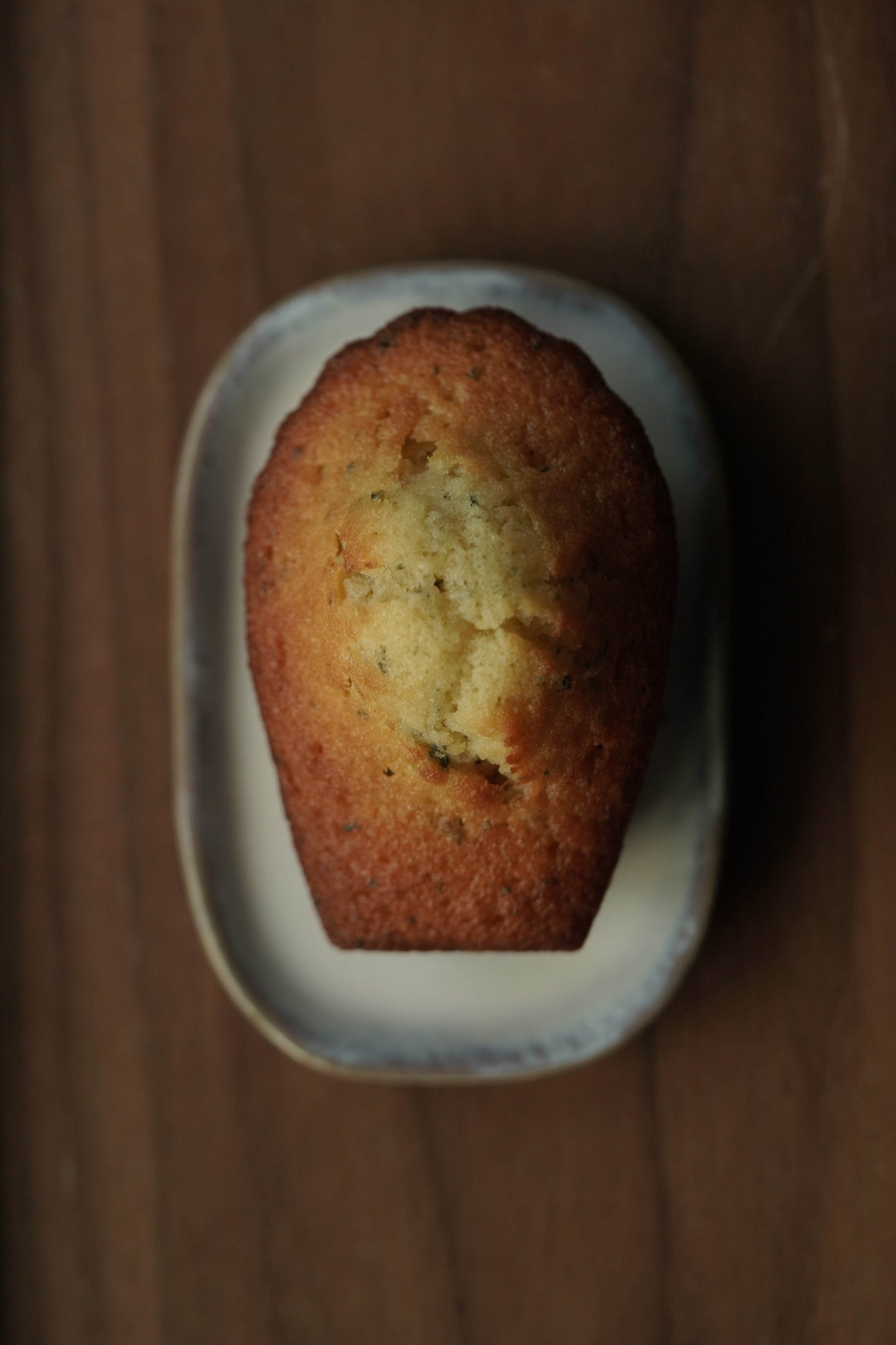 Vanilla Rose & Lemon Basil Madeleines