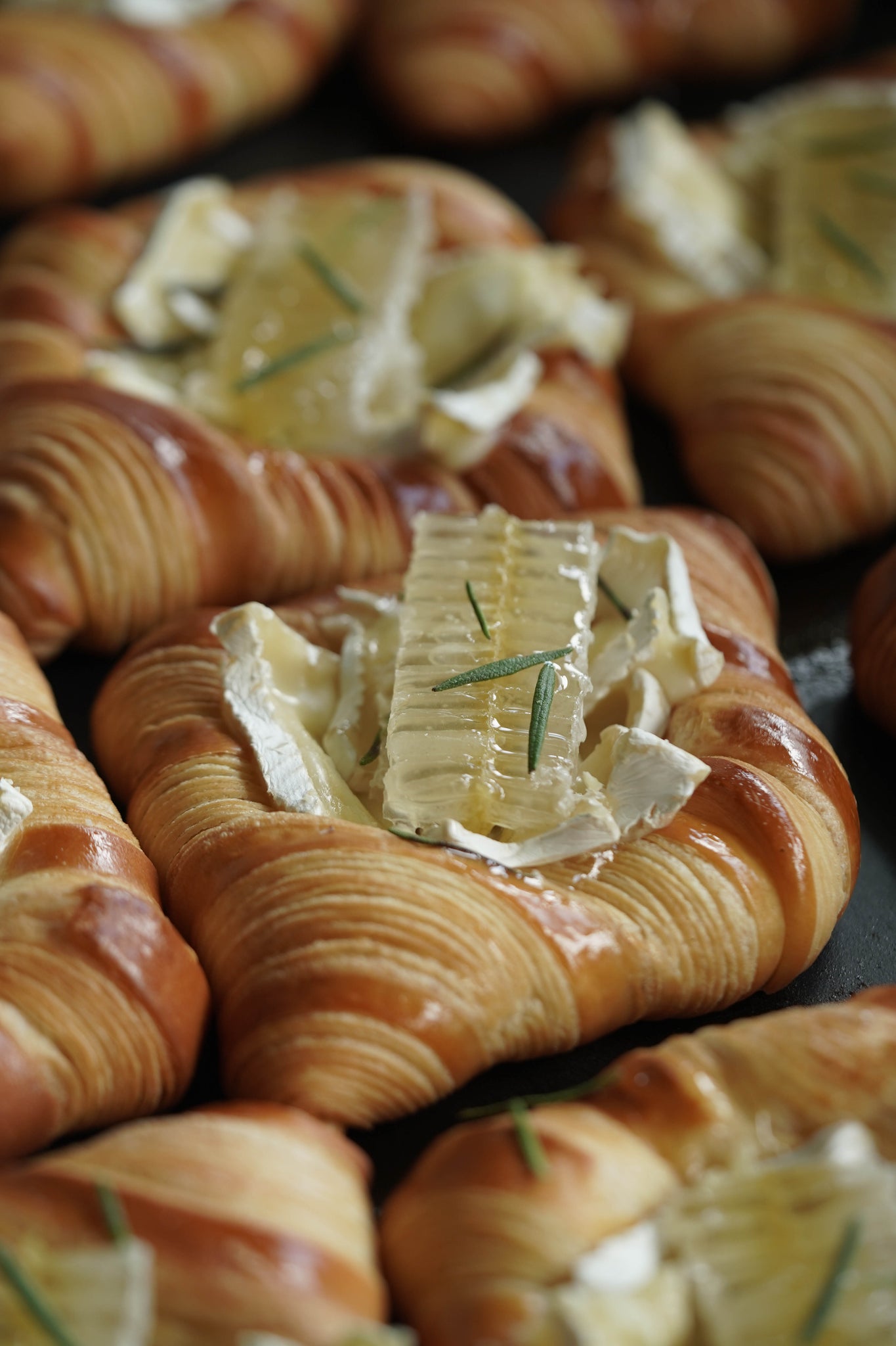 Honey Rosemary Camembert Croissant